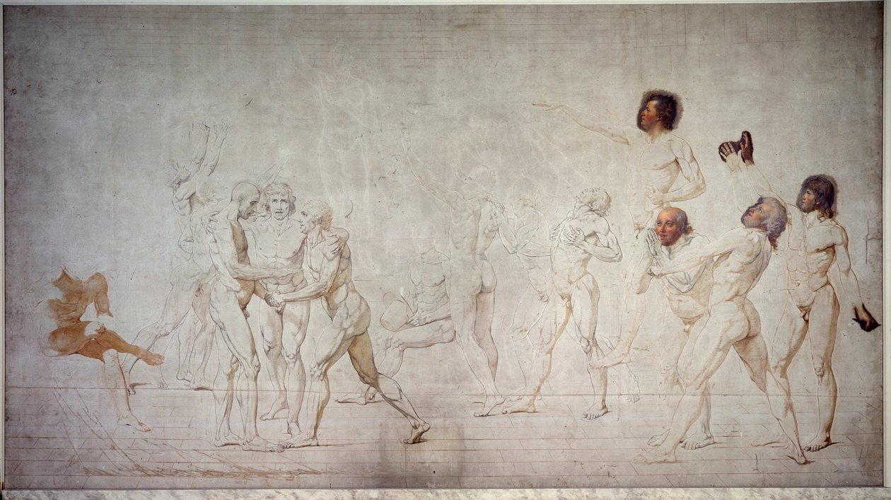 Przysięga palmy (20 czerwca) autorstwa Jacques Louis David