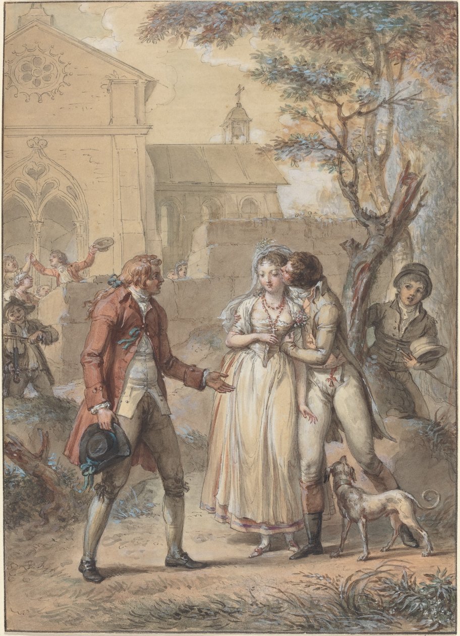 Powrót pocałunku autorstwa Jacques Louis François Touzé