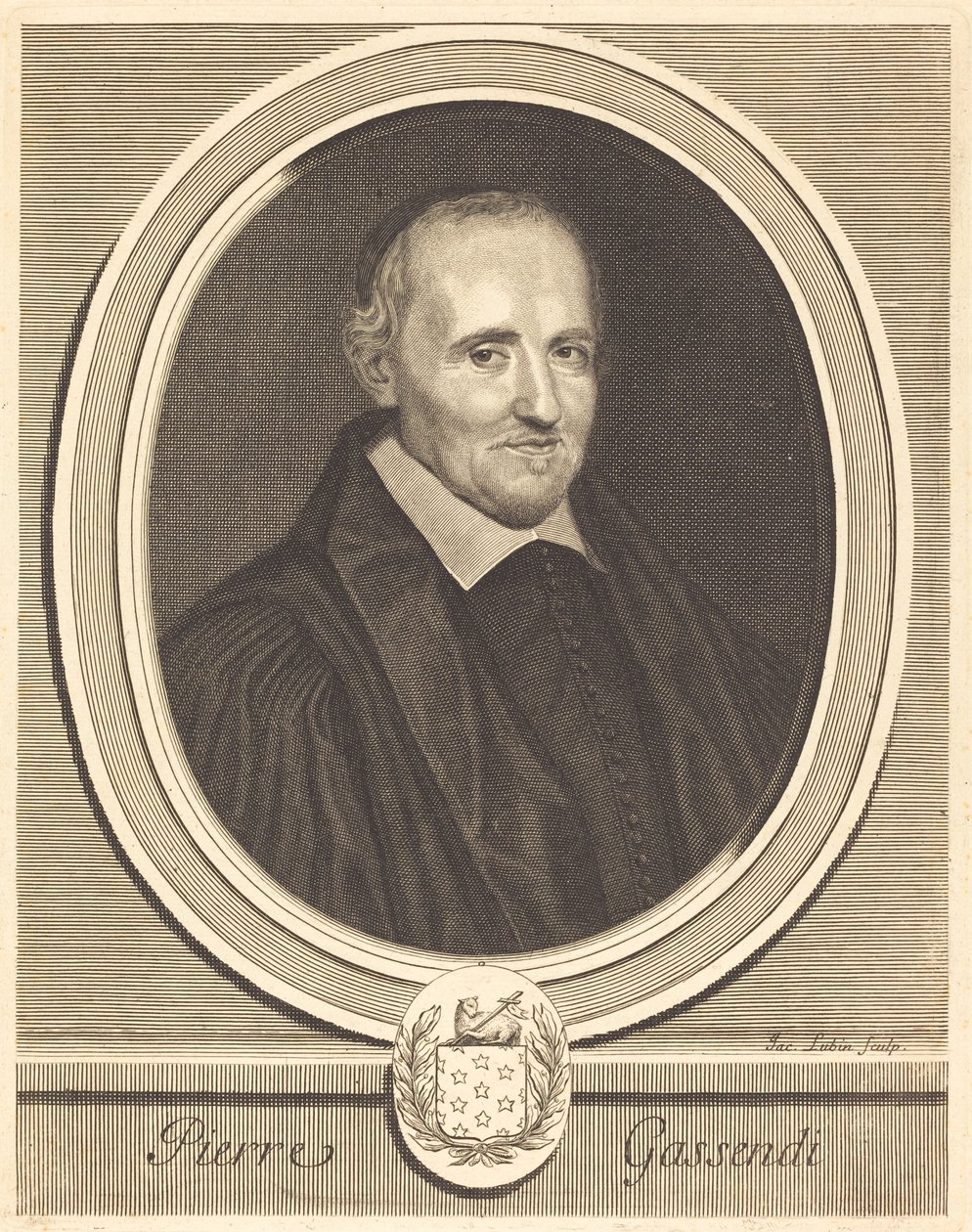 Pierre Gassendi autorstwa Jacques Lubin