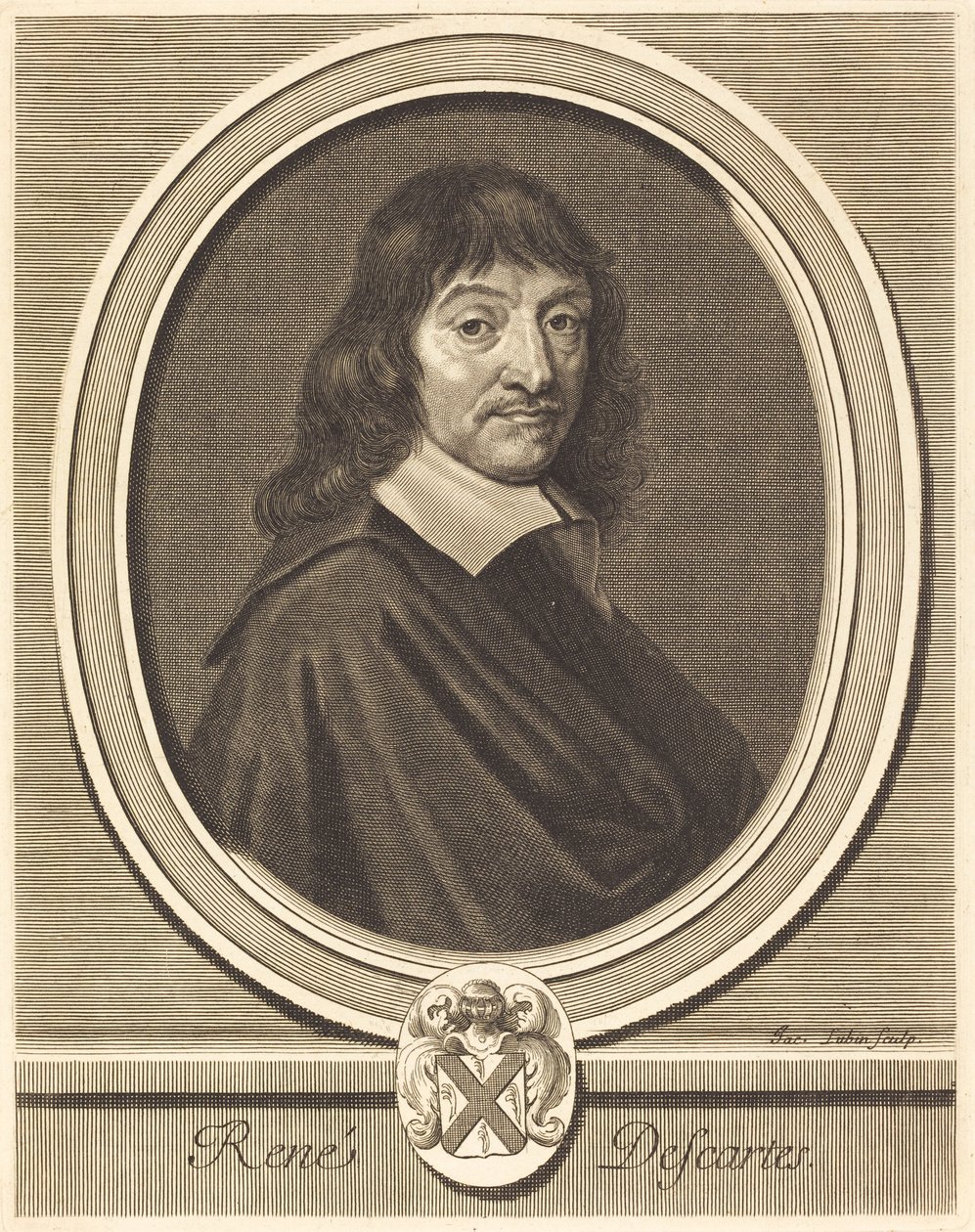 René Descartes autorstwa Jacques Lubin