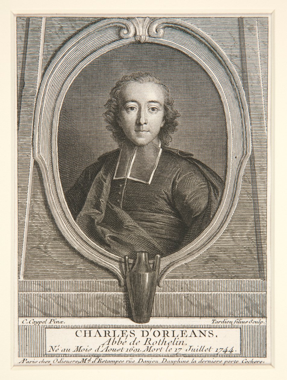 Portret Karola d autorstwa Jacques Nicolas Tardieu