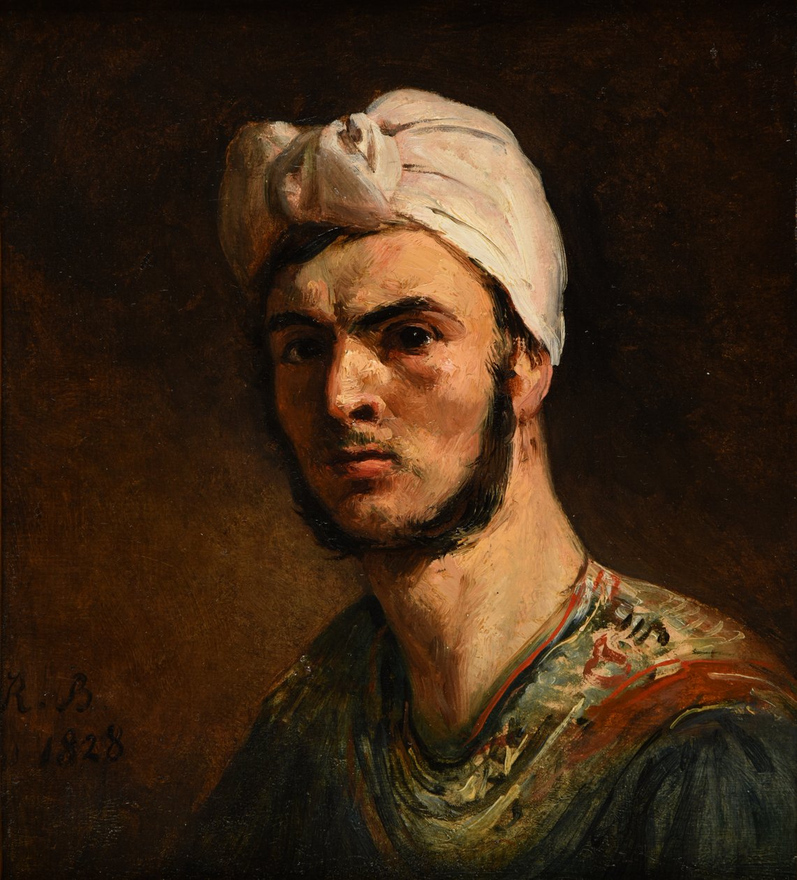 Portret Kalabryjczyka autorstwa Jacques Raymond Brascassat