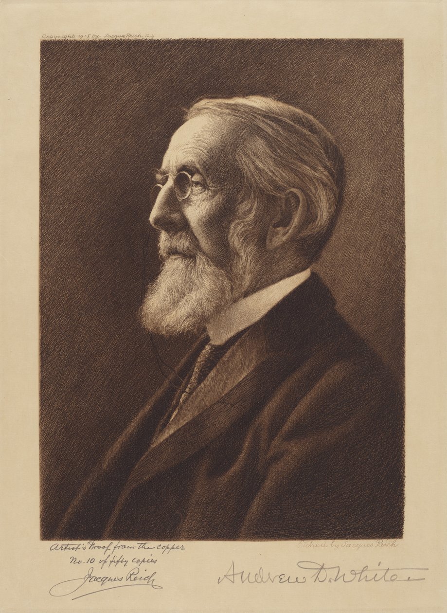 Andrew D. White autorstwa Jacques Reich