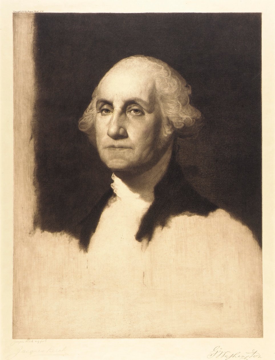 George Washington autorstwa Jacques Reich
