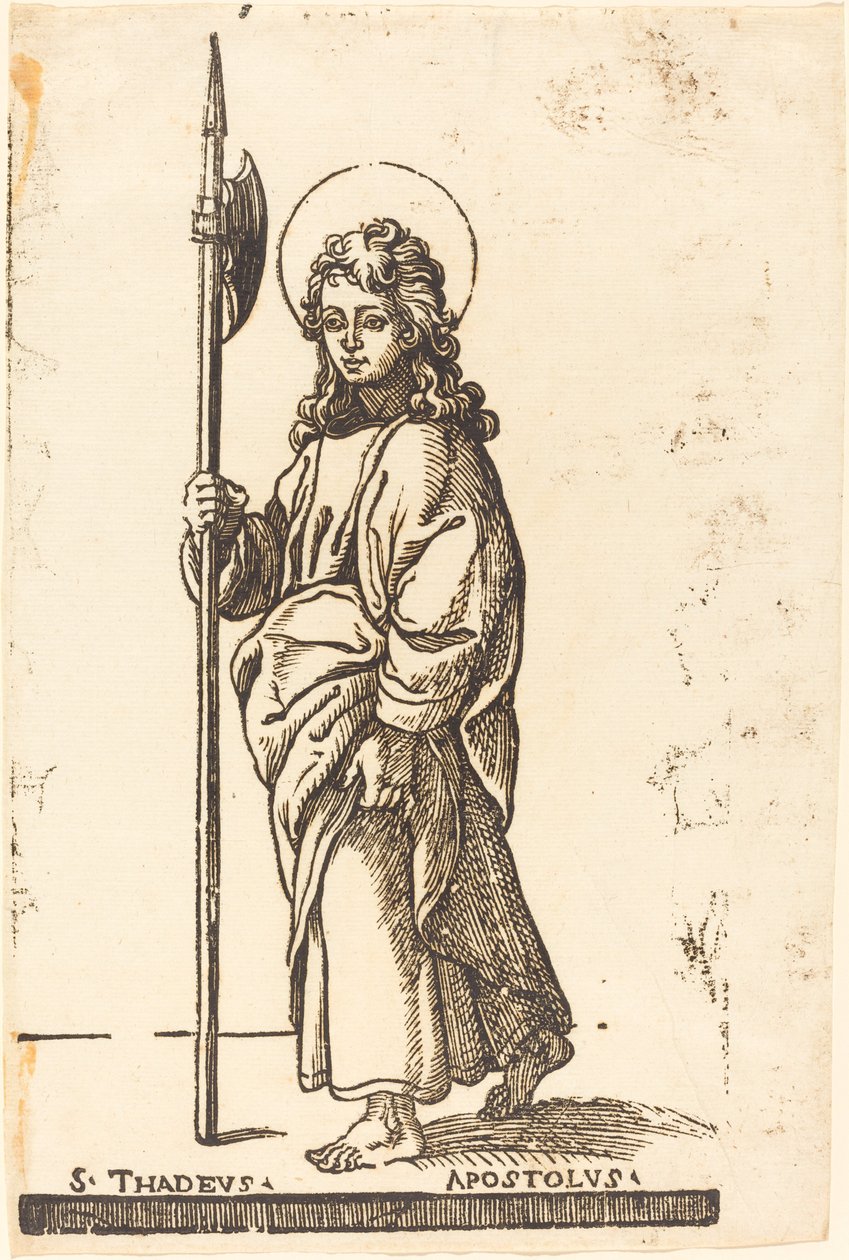 Święty Juda (Tadeusz) autorstwa Jacques Stella