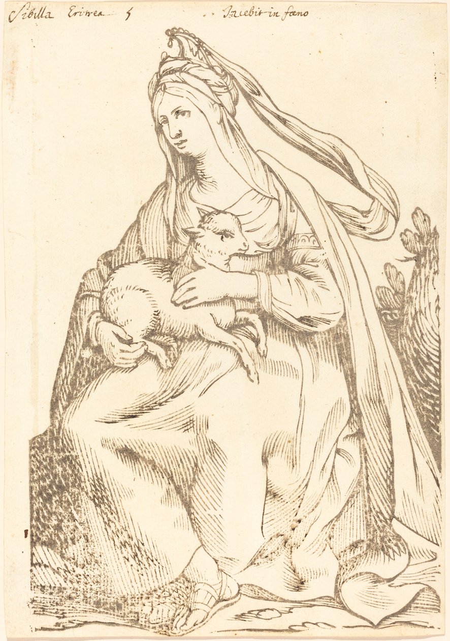 Sybilla Erytrea autorstwa Jacques Stella
