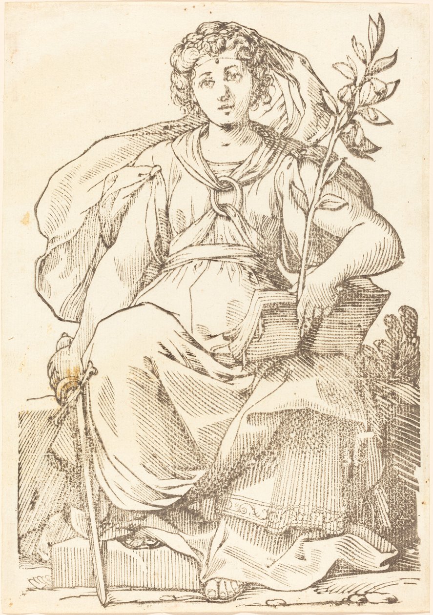 Sybilla Europa autorstwa Jacques Stella