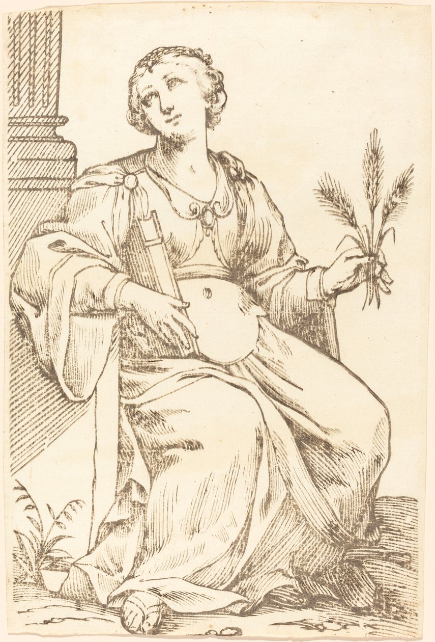 Sybilla Samia autorstwa Jacques Stella