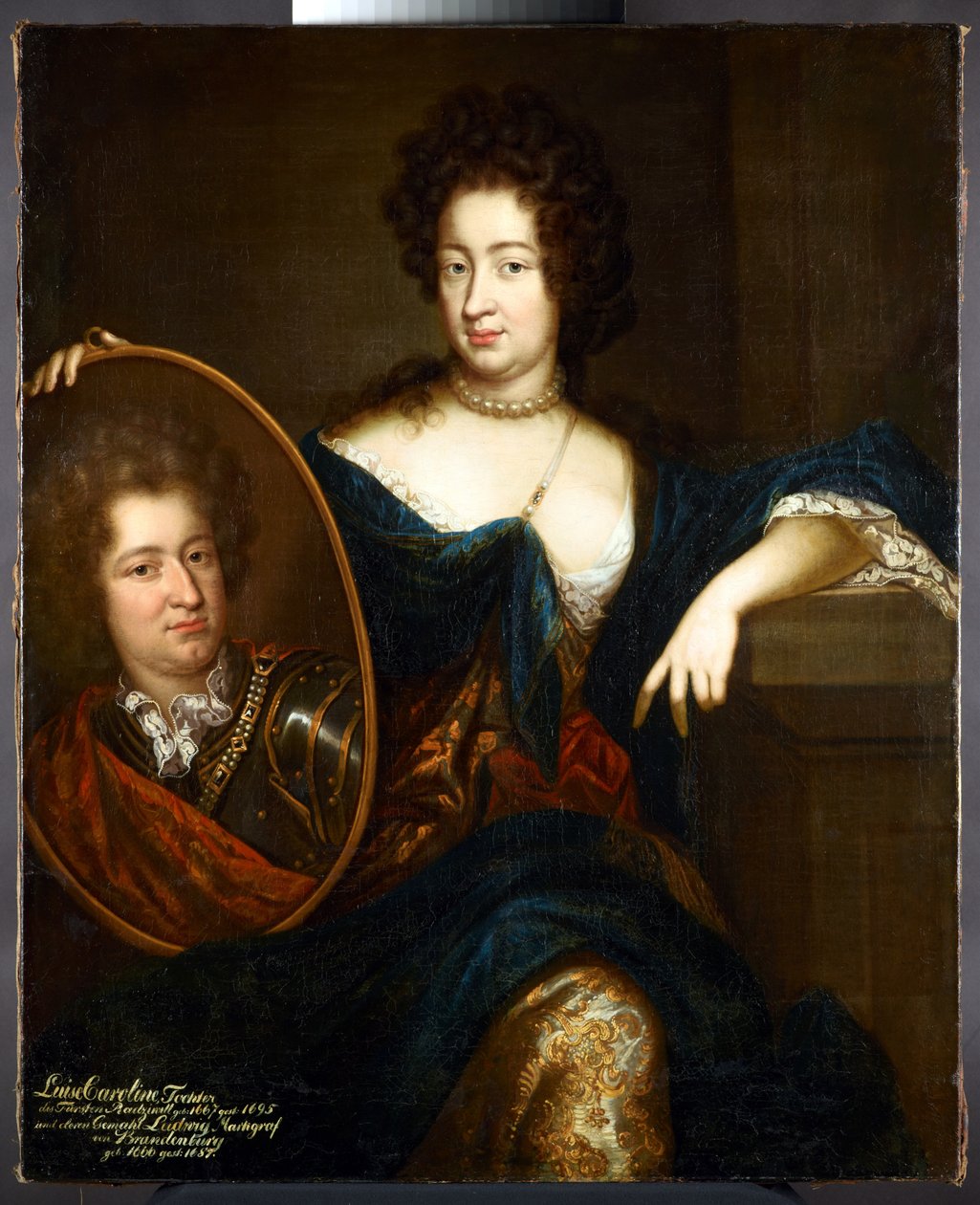 Angielski: Louise Charlotte von Radziwill autorstwa Jacques Vaillant