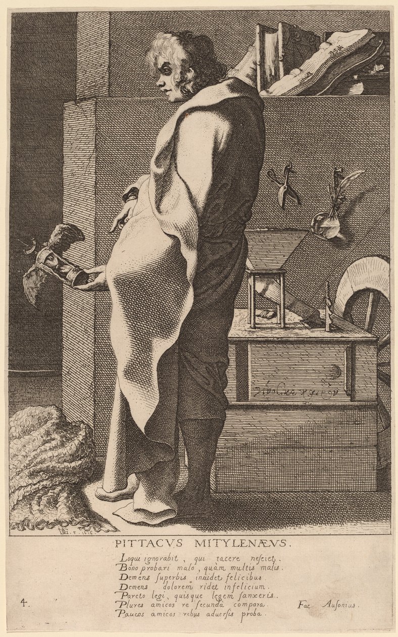 Pittacus Mitylanaeus autorstwa Jacques de Gheyn III