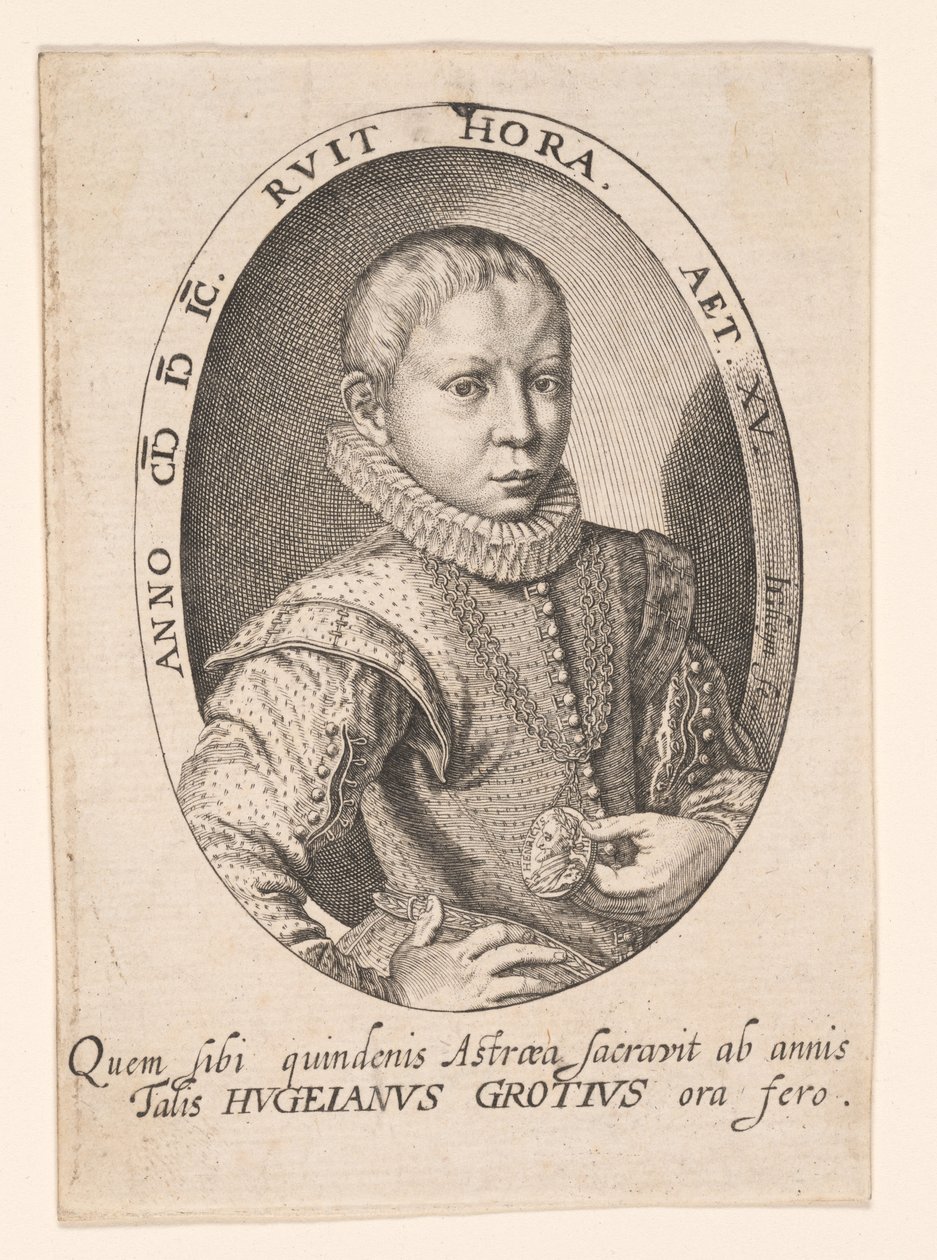 Hugo Grotius autorstwa Jacques de Gheyn II