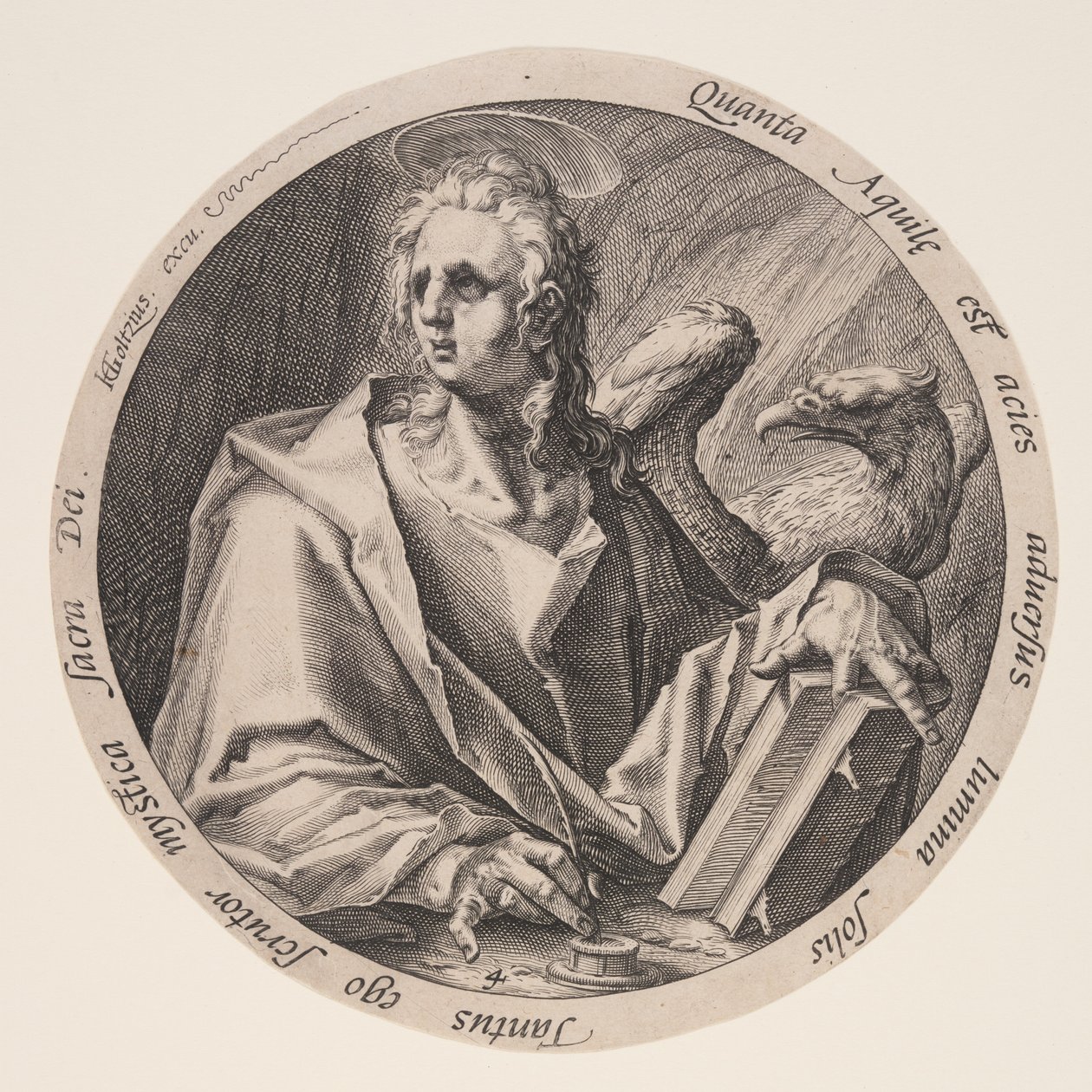 Jan, z Ewangelistów autorstwa Jacques de Gheyn II
