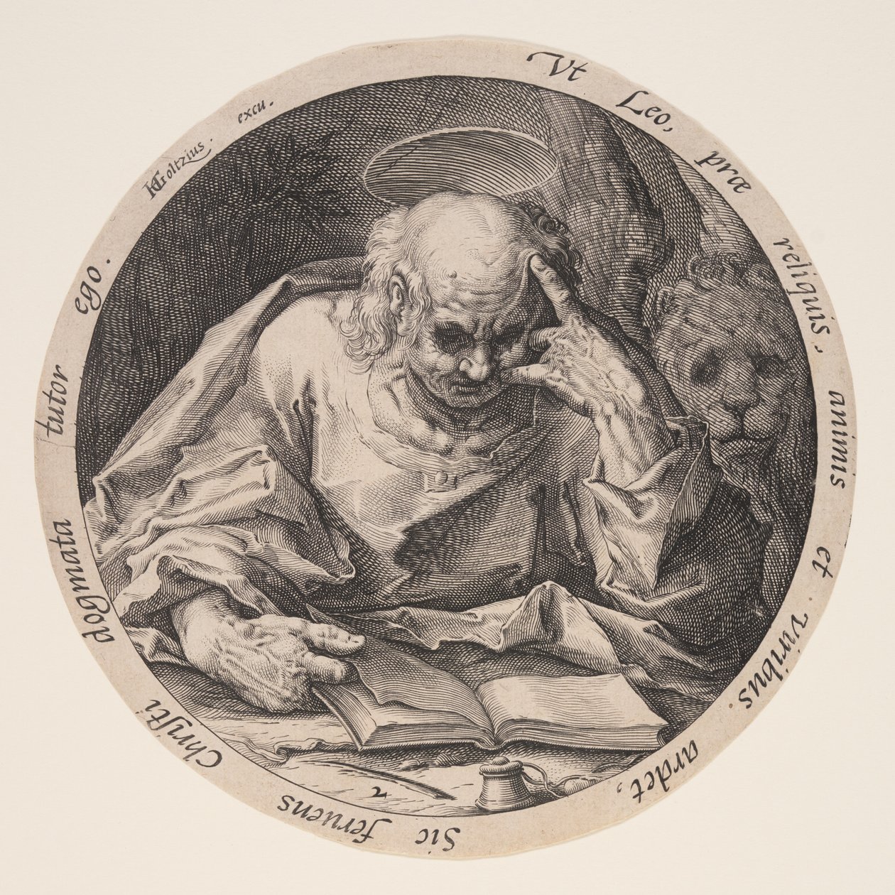 Marek, z Ewangelistów autorstwa Jacques de Gheyn II