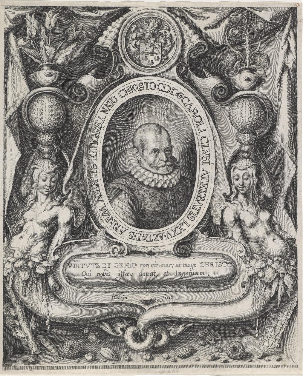 Portret Carolusa Clusiusa (Charles de l