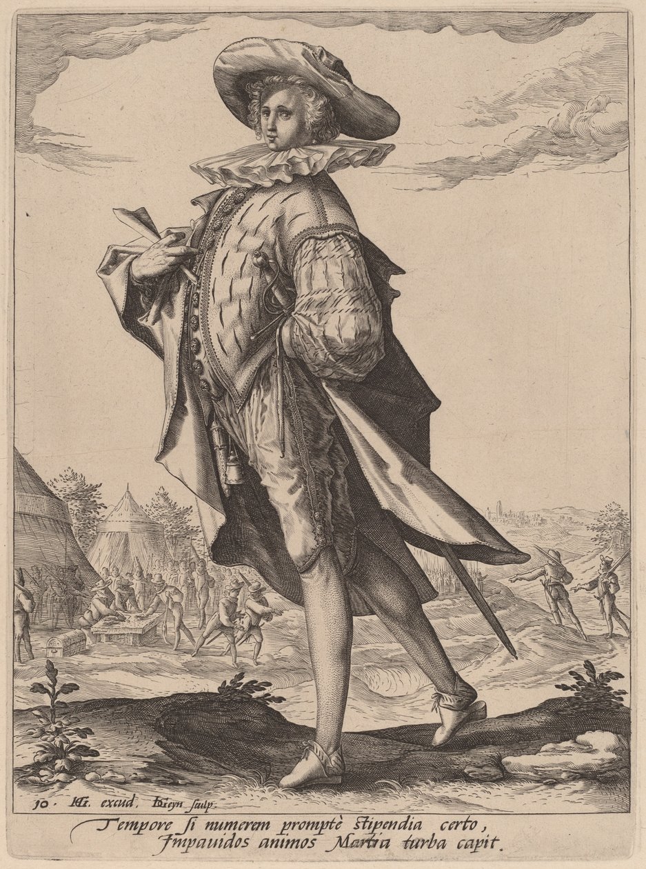 Skarbnik autorstwa Jacques de Gheyn II after Hendrik Goltzius
