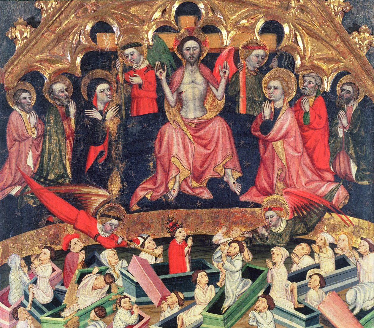 Sąd Ostateczny z Ołtarza w starym kościele Sant Salvador d
