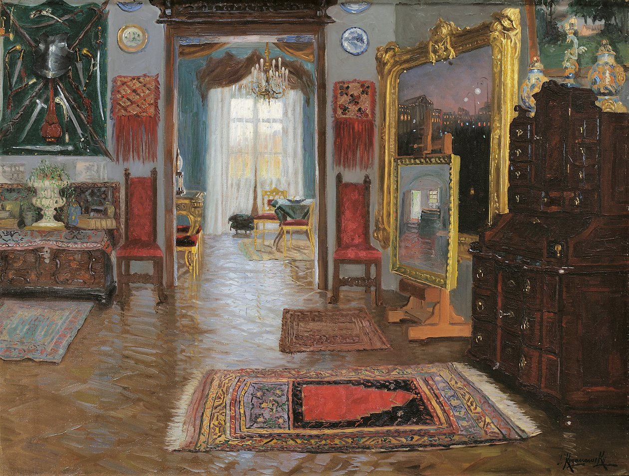 Salon des Kunstlers English: Salon artystów autorstwa Jakob Koganowsky