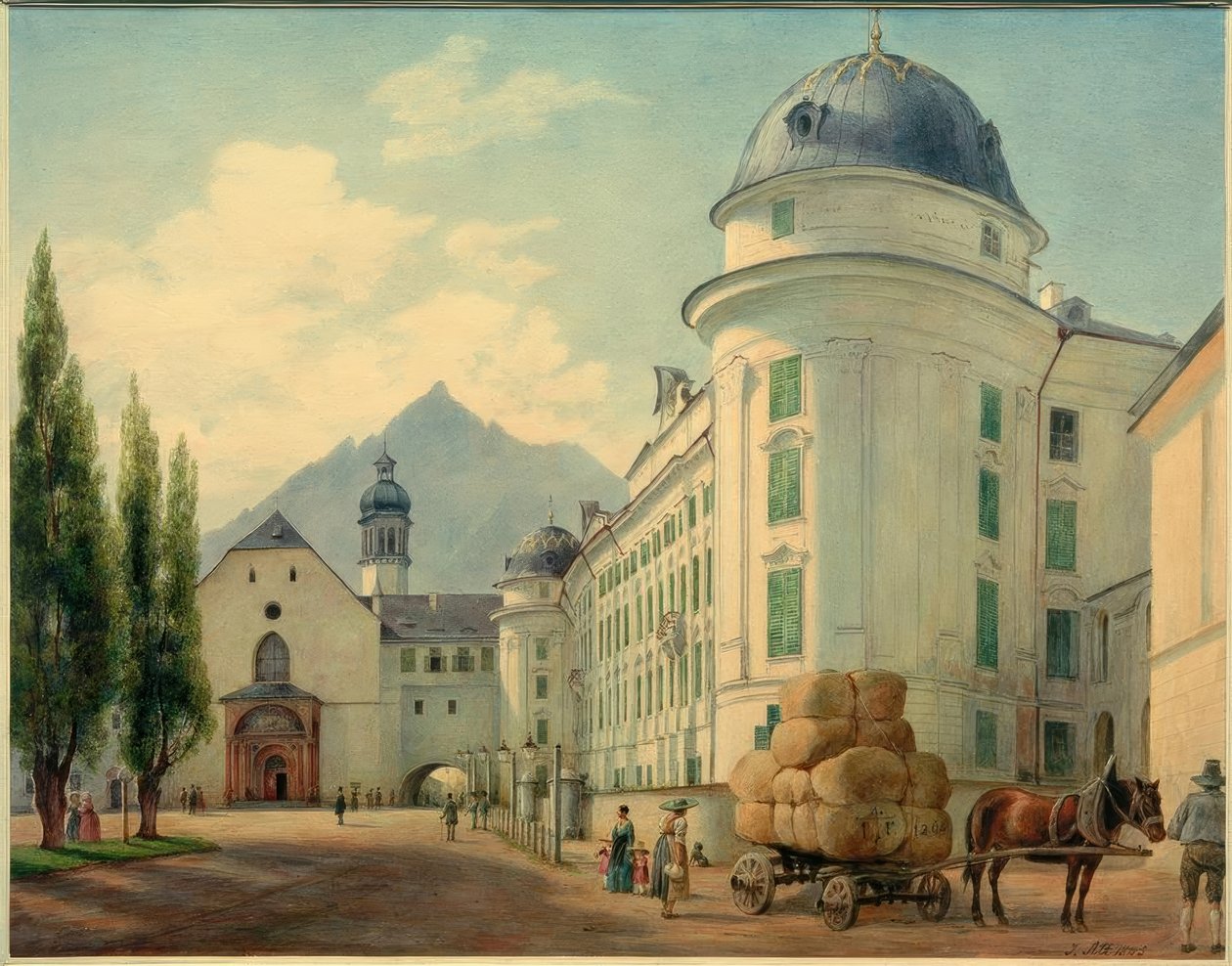 Innsbruck (Tyrol, Austria), autorstwa Jakob Alt