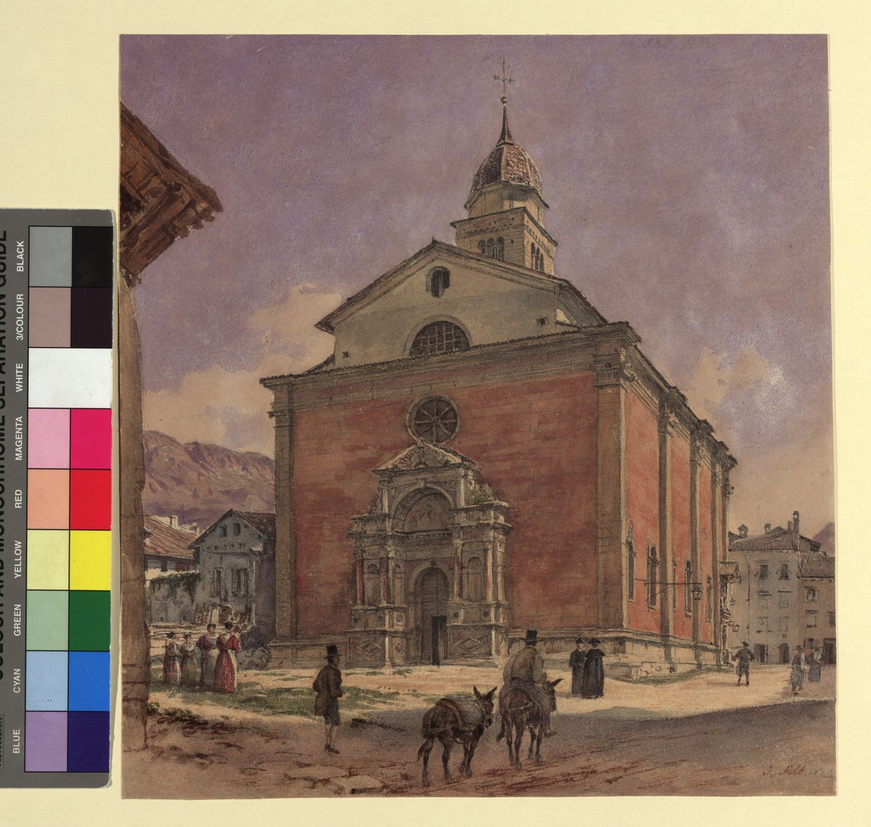 Santa Maria Maggiore w Trydencie autorstwa Jakob Alt