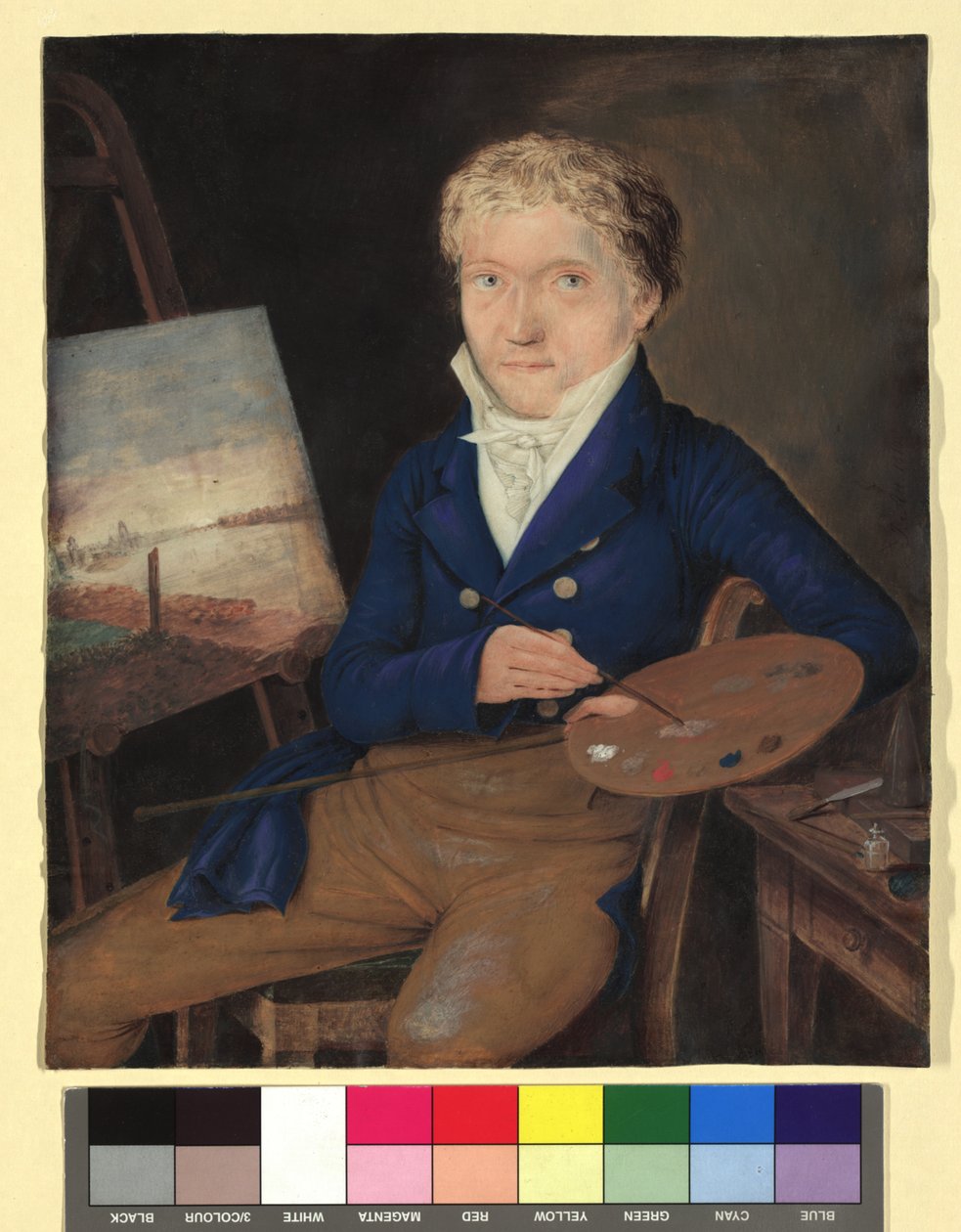 Autoportret Jakoba Alta autorstwa Jakob Alt
