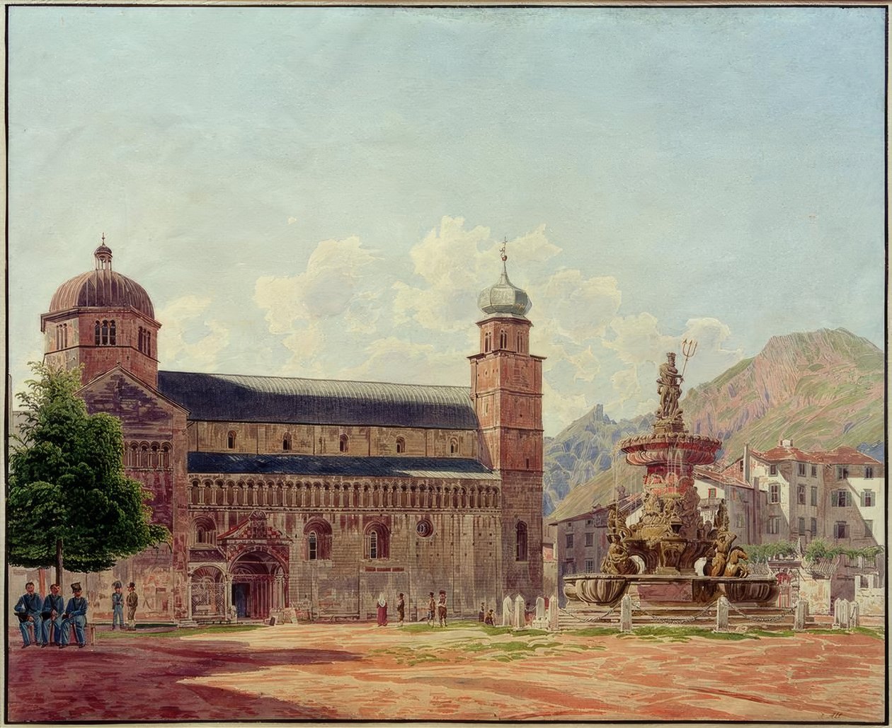 Trient / Trydent (Trentino-Südtirol, Włochy), autorstwa Jakob Alt