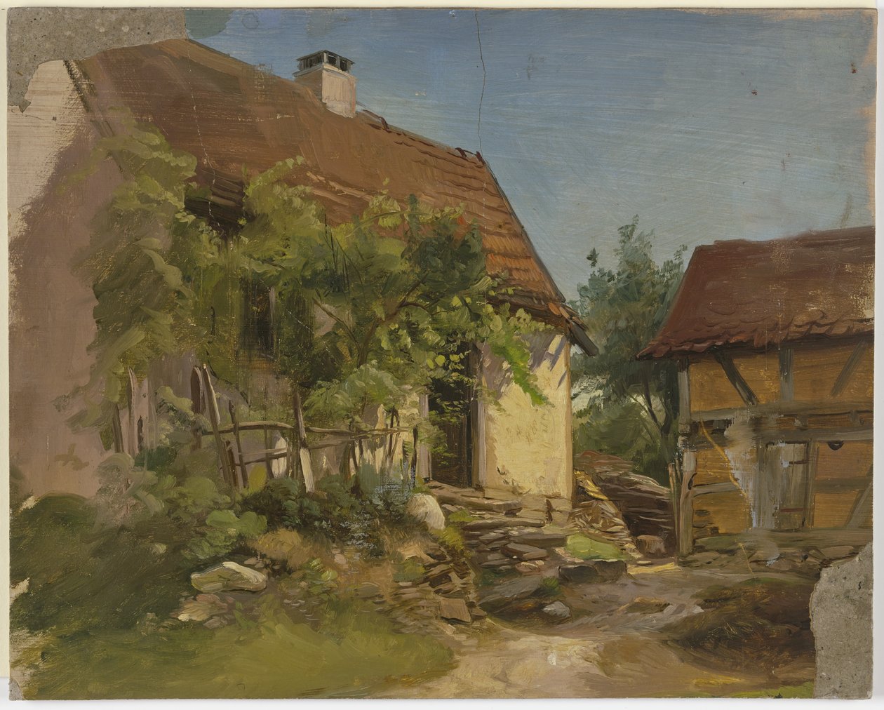 Dom wiejski autorstwa Jakob Becker