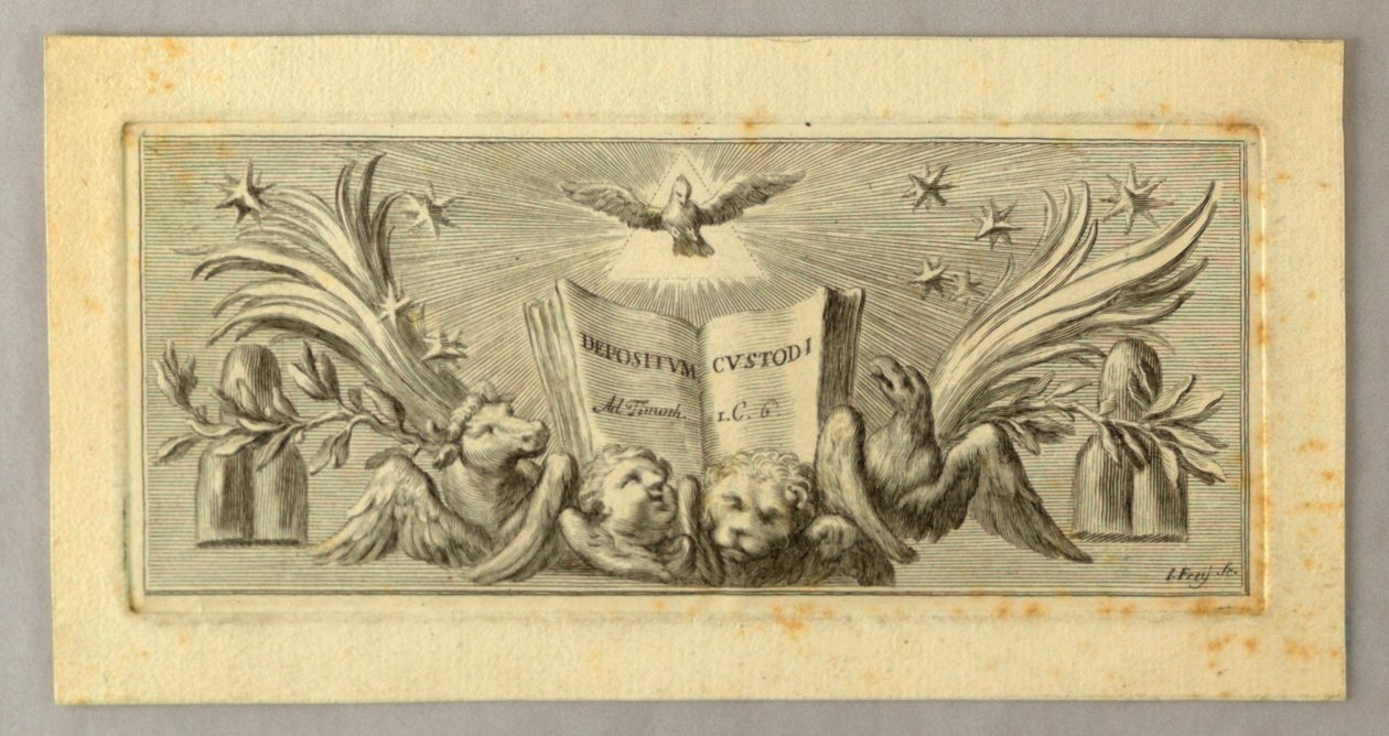 Winieta nawiązująca do Biblii autorstwa Jakob Frey