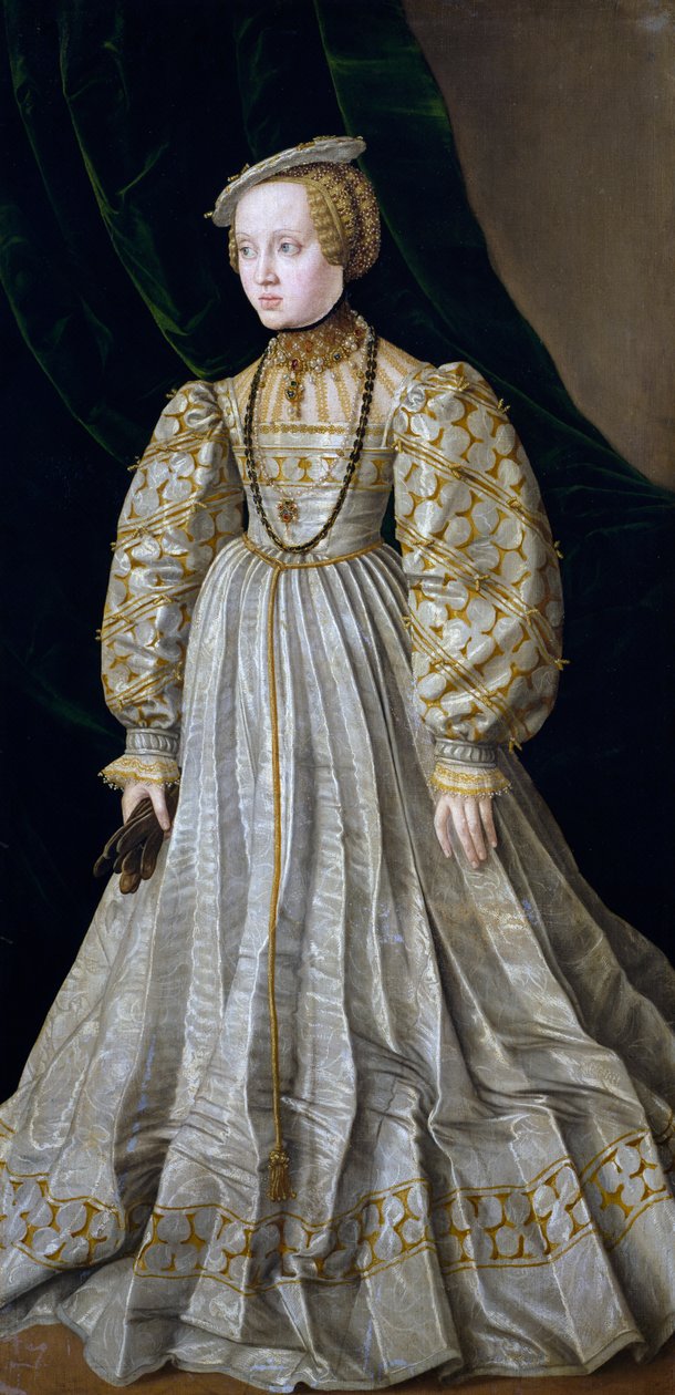 Portret Anny Austriaczki (olej na płótnie) autorstwa Jakob Seisenegger