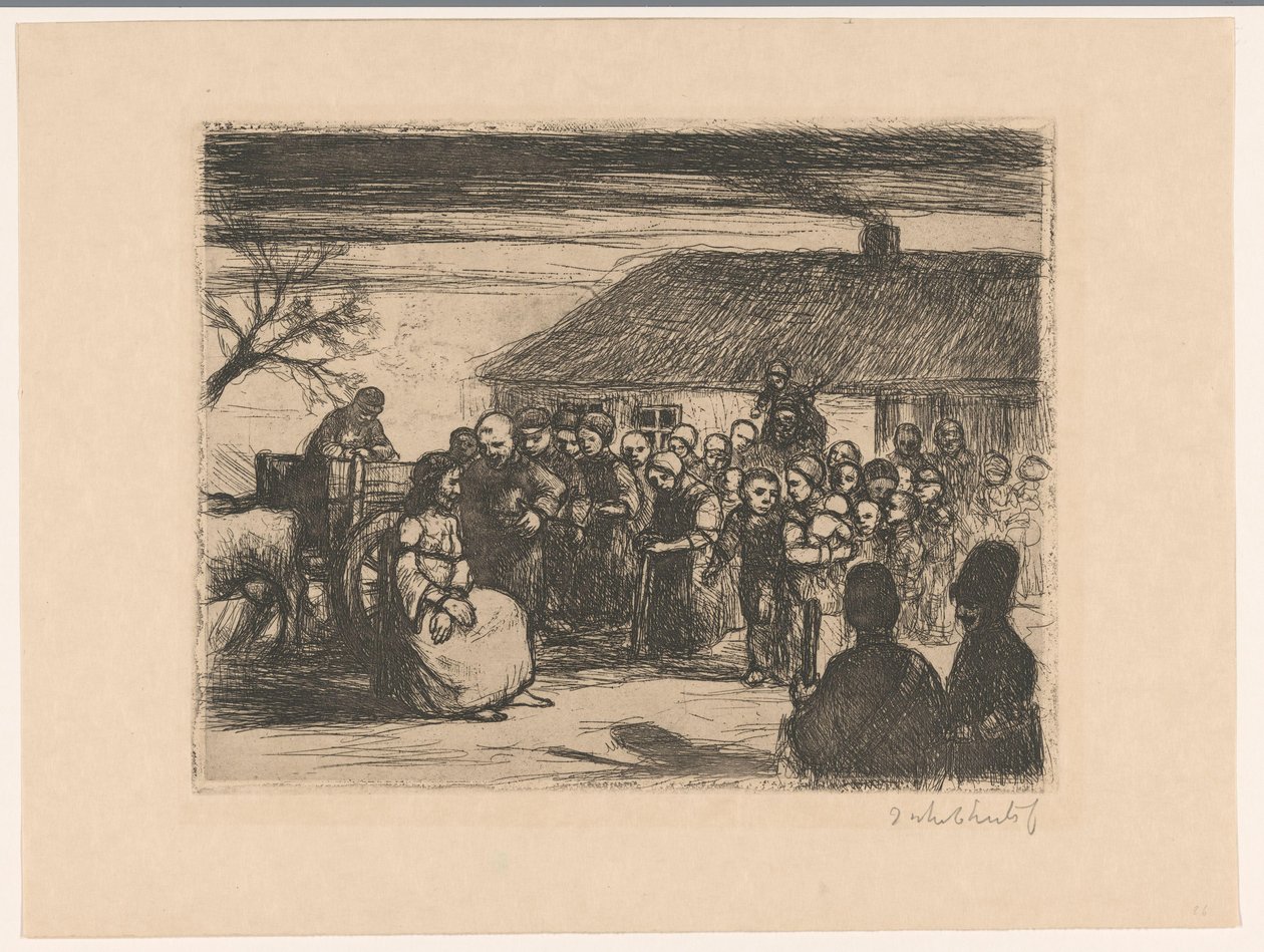 Szyderstwo z Chrystusa Naśladuj Chrystusa (tytuł na obiekcie) autorstwa Jakob Smits (signed by artist)
