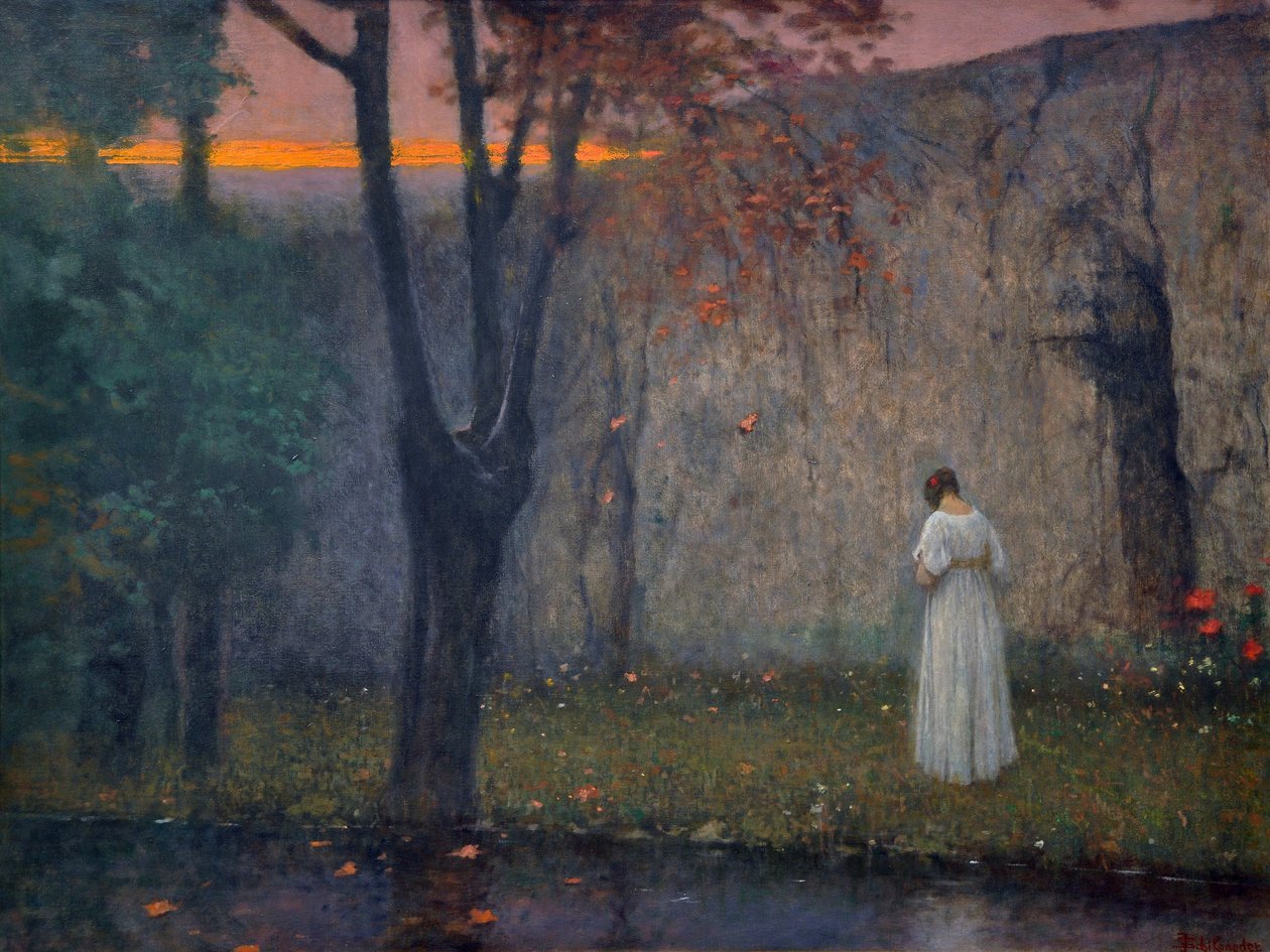 Jesienny świt Schikanedera, Jakub (1855-1924) autorstwa Jakub Schikaneder