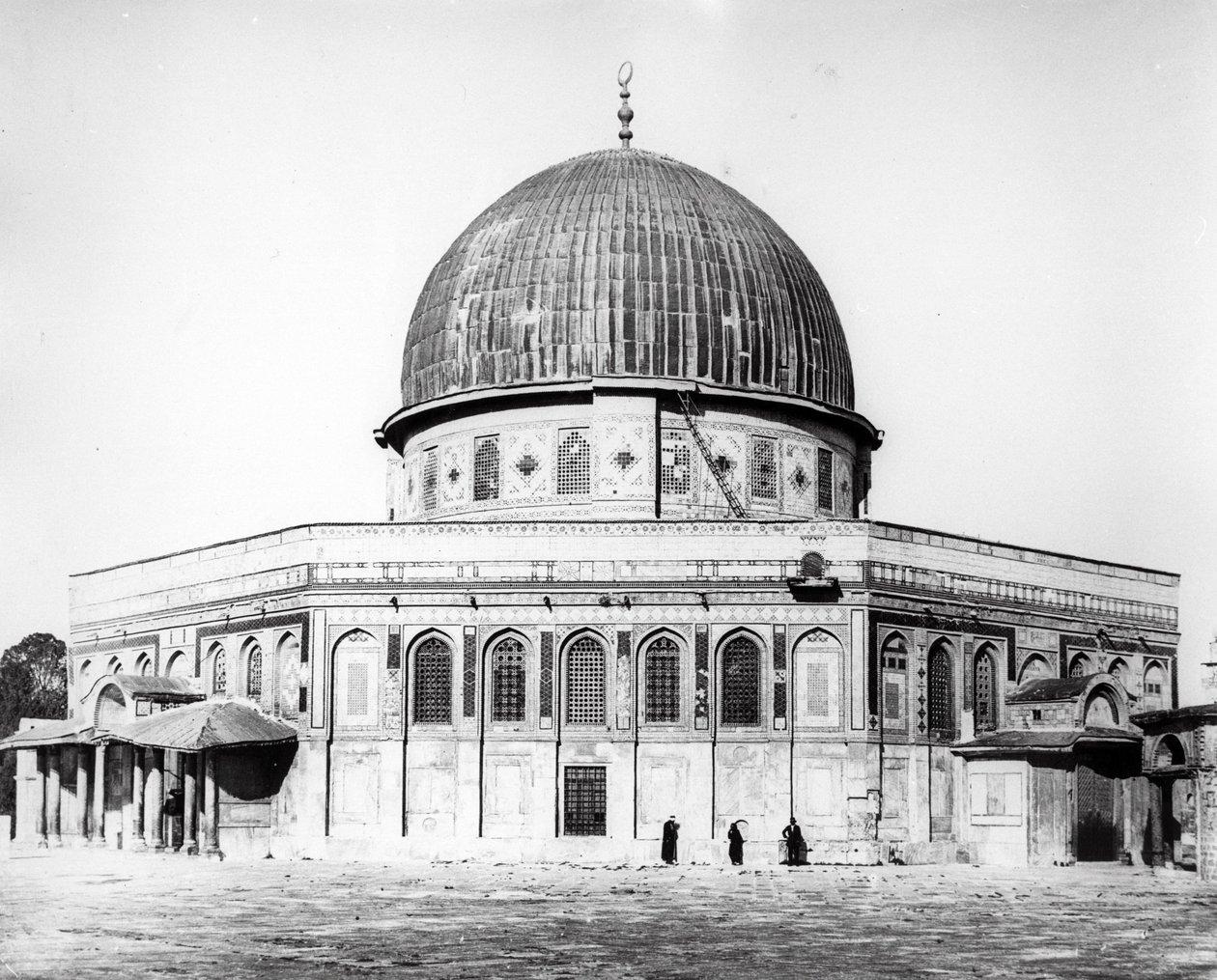 Kopuła na Skale, 1858 autorstwa Felice Beato
