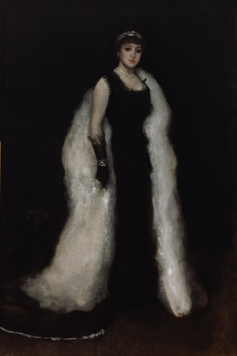 Aranżacja w kolorze czarnym, nr 5 autorstwa James Abbott McNeill Whistler