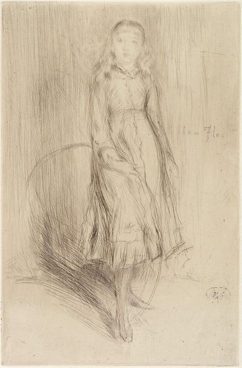 Florence Leyland, 1873 autorstwa James Abbott McNeill Whistler
