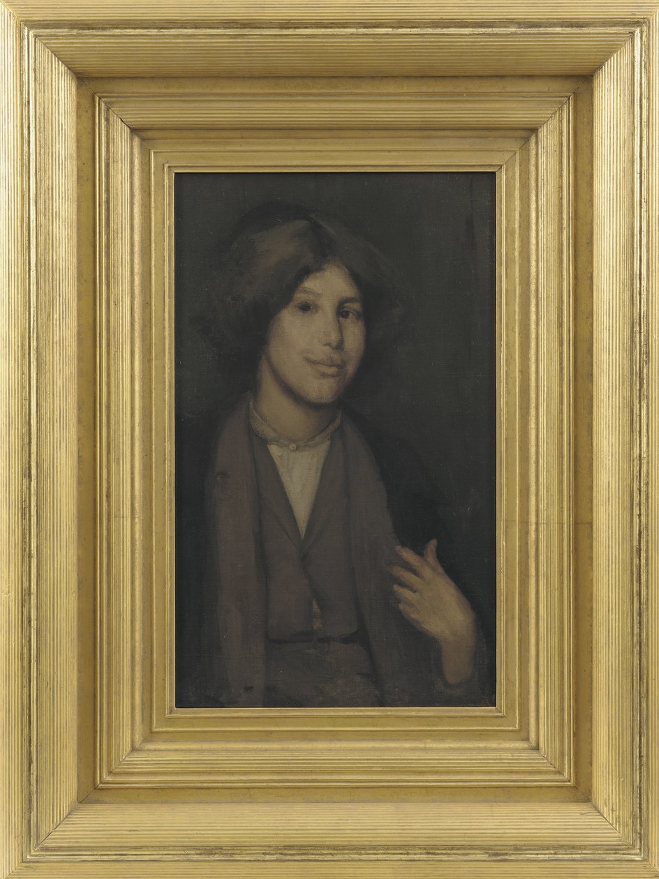 Zieleń i złoto: Opowiadacz, ok. 1896-1900 autorstwa James Abbott McNeill Whistler