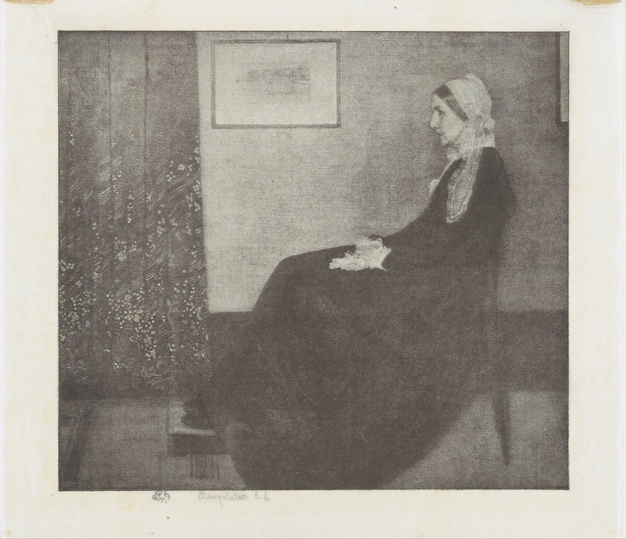 James McNeill Whistler - Reprodukcja fotomechaniczna w półtonach autorstwa James Abbott McNeill Whistler
