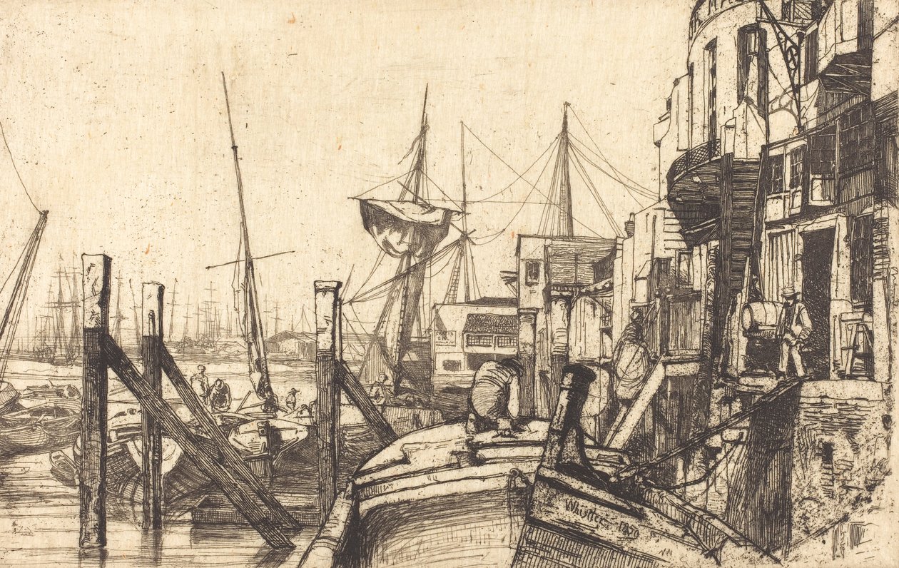 wapiennik autorstwa James Abbott McNeill Whistler