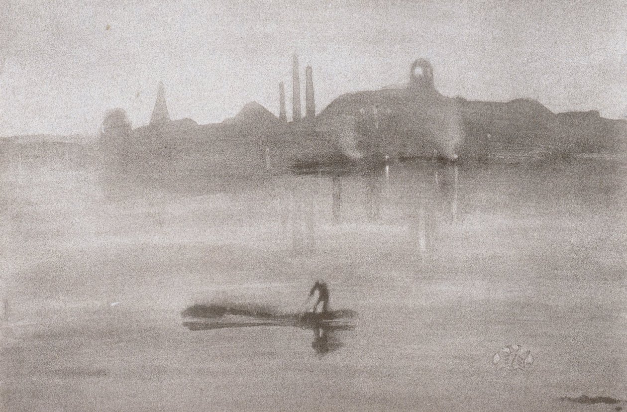 Nocturne- Rzeka w Battersea autorstwa James Abbott McNeill Whistler