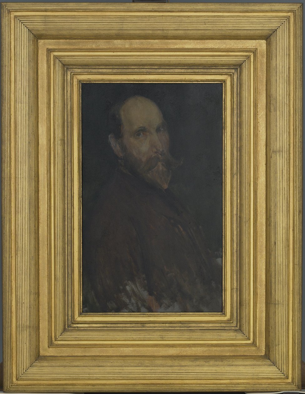 Portret Charlesa Langa Freera, 1902-03 (olej na desce) autorstwa James Abbott McNeill Whistler