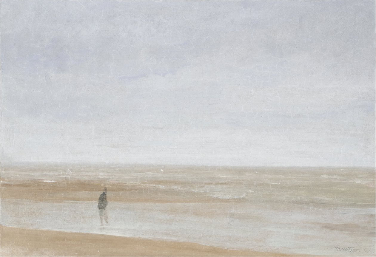 Morze i deszcz autorstwa James Abbott McNeill Whistler
