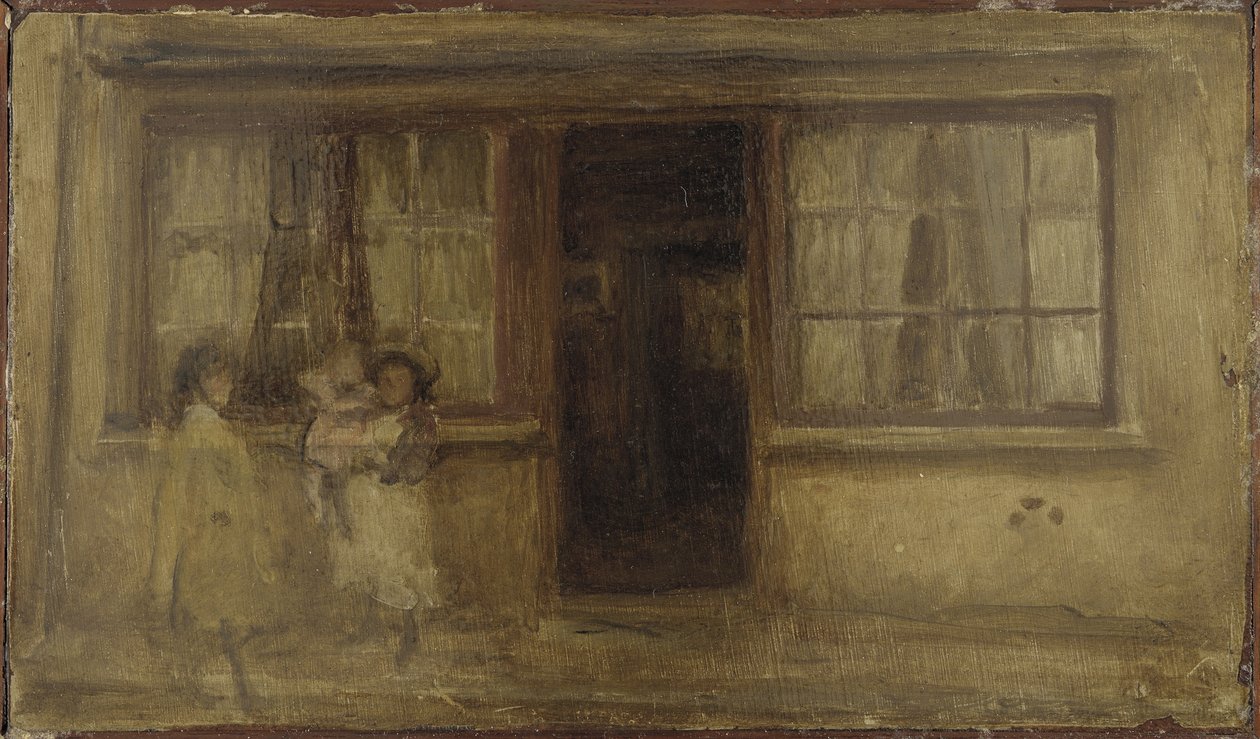 Mała Pielęgniarka, 1895 (olej na desce) autorstwa James Abbott McNeill Whistler