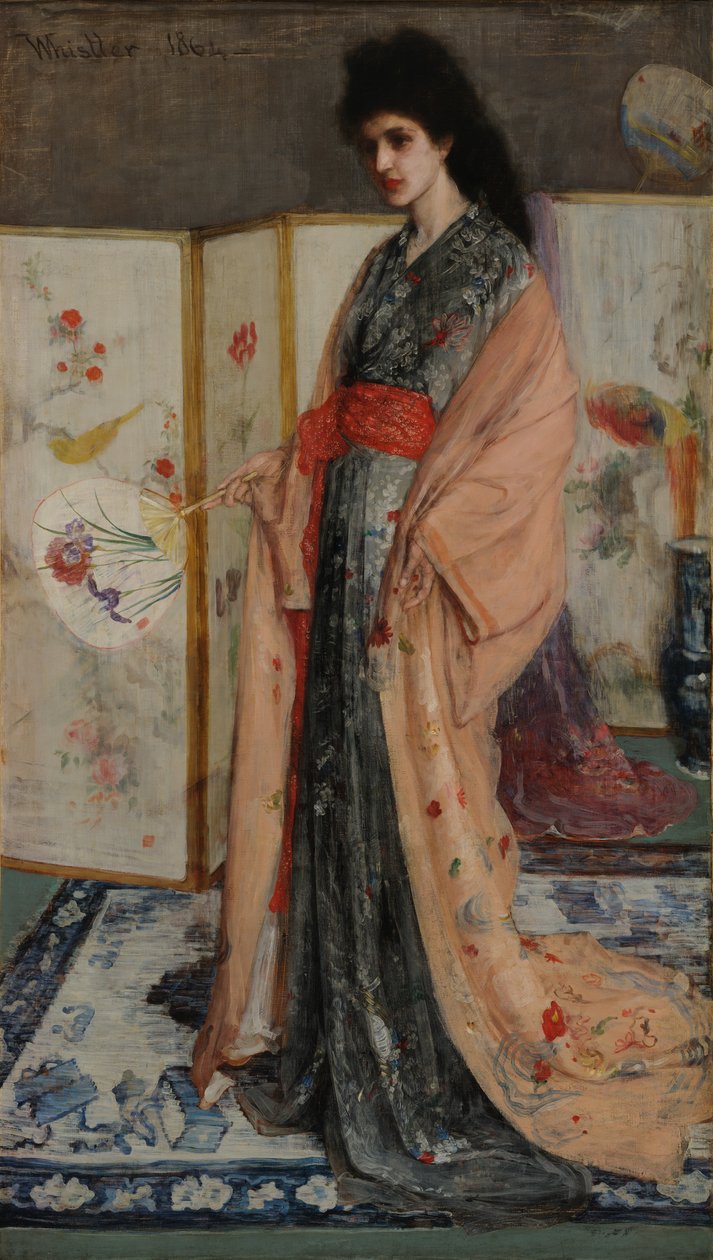 Księżniczka z Krainy Porcelany autorstwa James Abbott McNeill Whistler