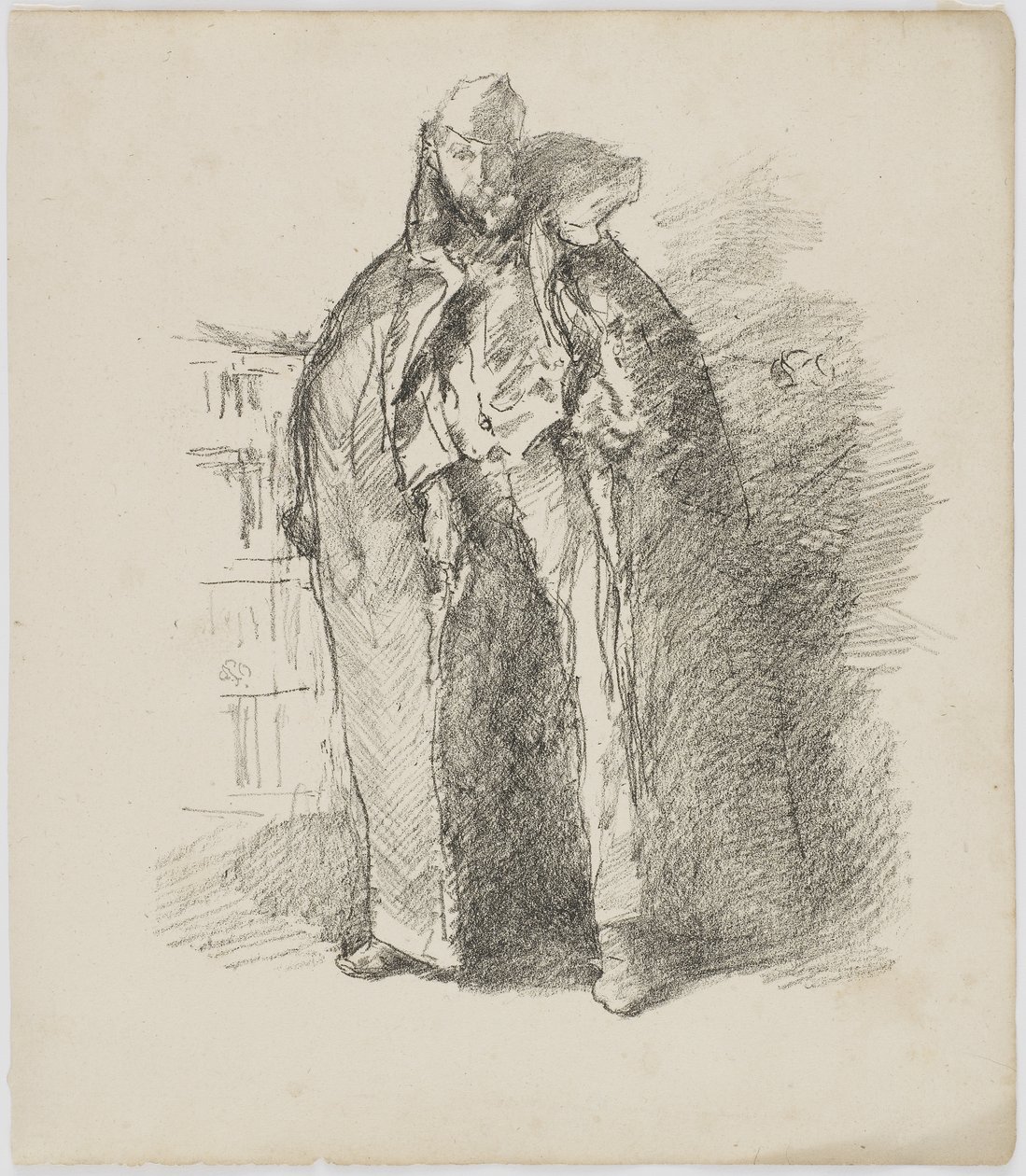 Rosyjski Schube, 1896 (litografia na papierze) autorstwa James Abbott McNeill Whistler