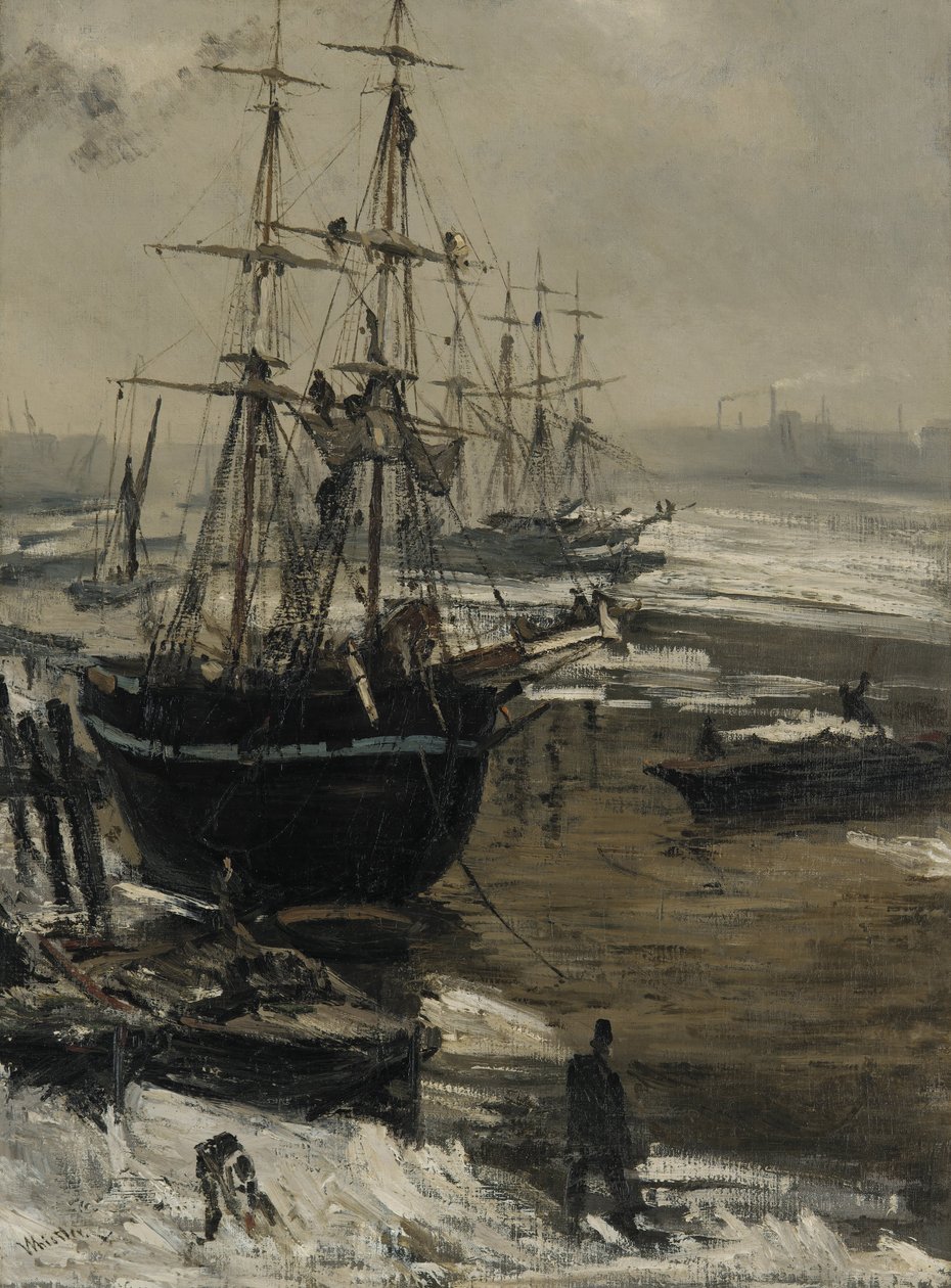 Tamiza w lodzie autorstwa James Abbott McNeill Whistler