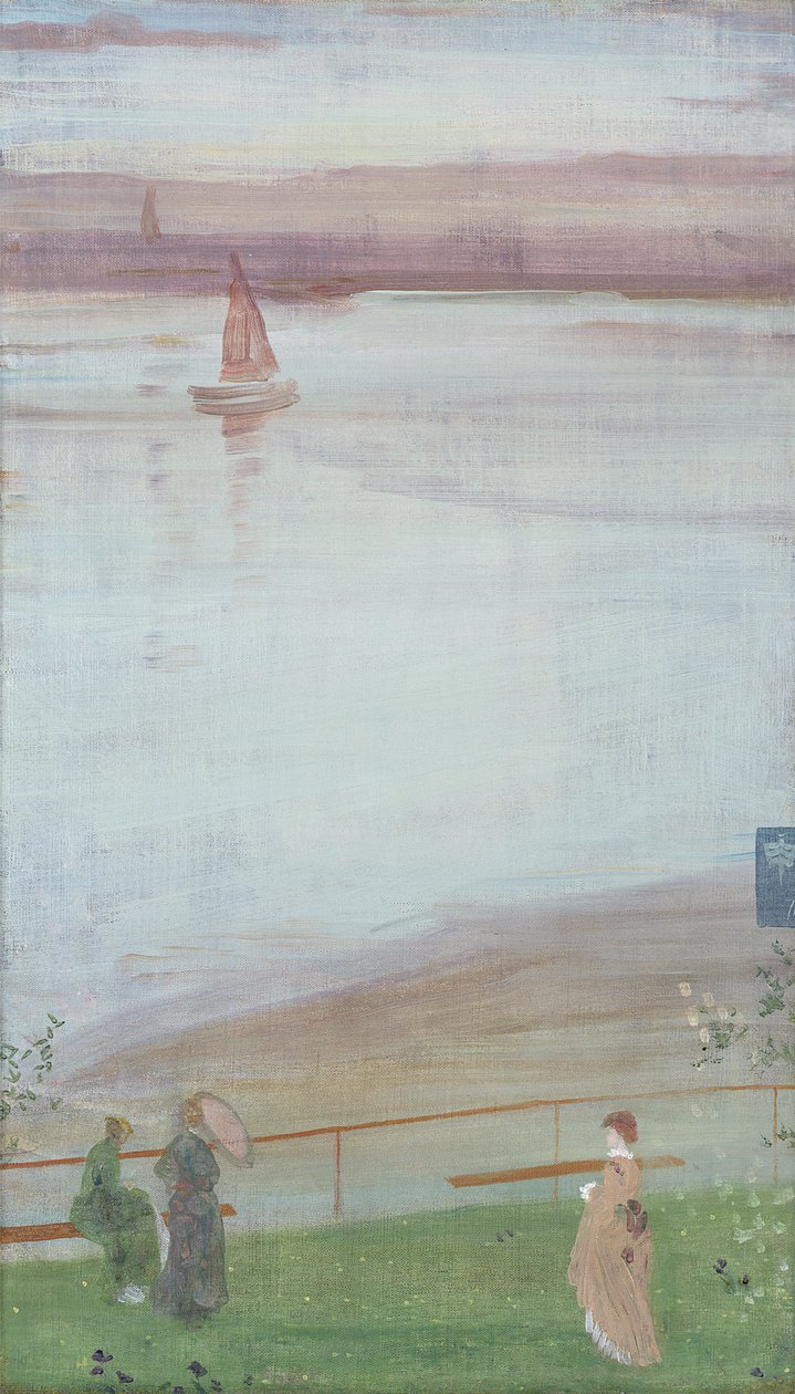 Wariacje na fiolet i zieleń, 1871 autorstwa James Abbott McNeill Whistler