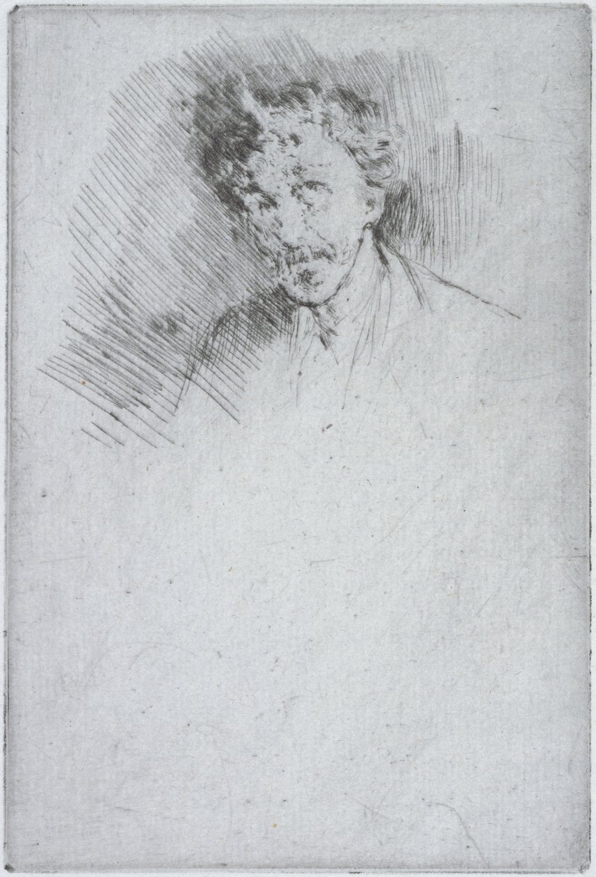 Whistler z białym zamkiem, 1879 autorstwa James Abbott McNeill Whistler