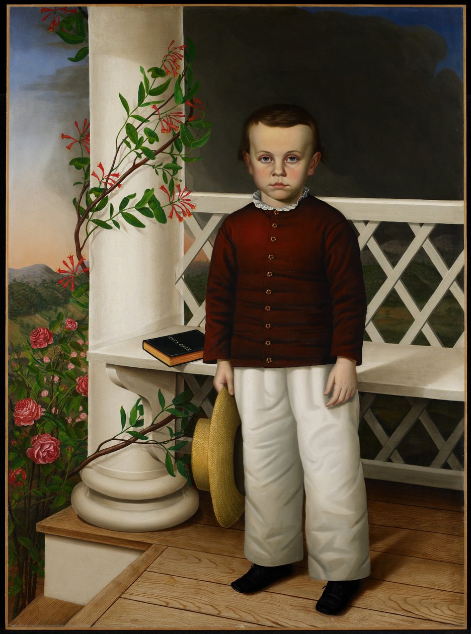 Portret chłopca, 1856 autorstwa James B. Read
