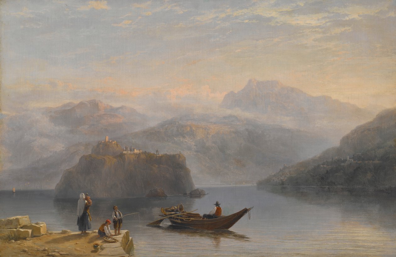 Jezioro Maggiore autorstwa James Baker Pyne