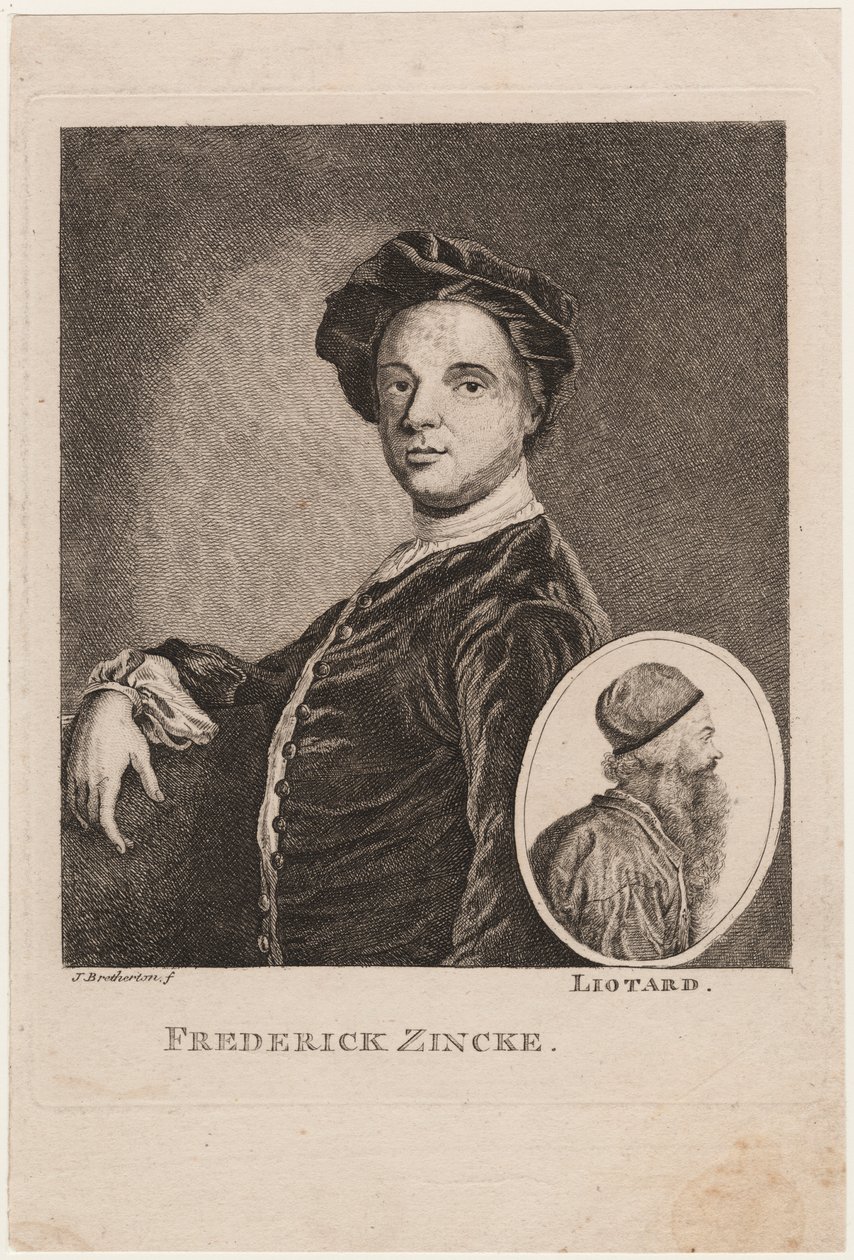 Frederick Zincke, 1762 autorstwa James Bretherton