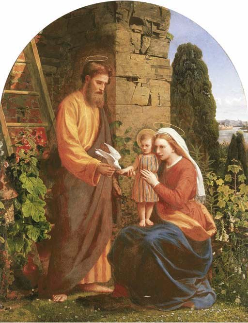 Święta Rodzina autorstwa James Collinson