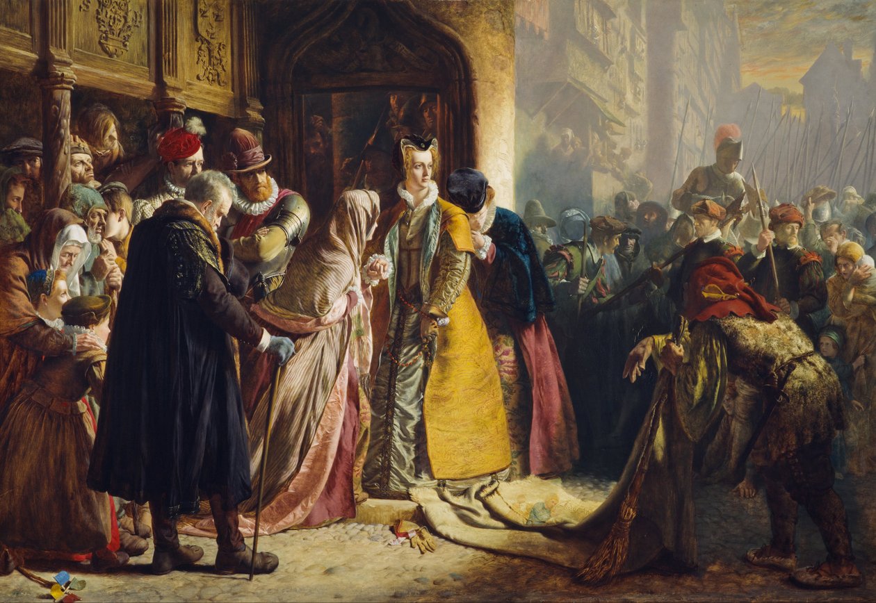 Powrót Marii Królowej Szkotów do Edynburga autorstwa James Drummond